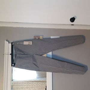 Women's Worthington Gray Striped Pants